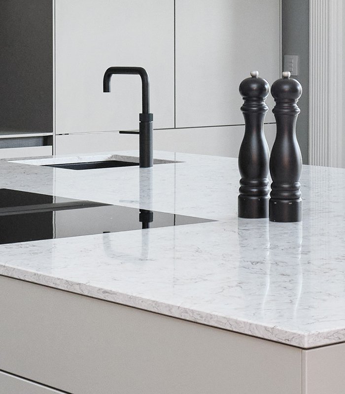 Quartz, or Engineered Stone, worktop