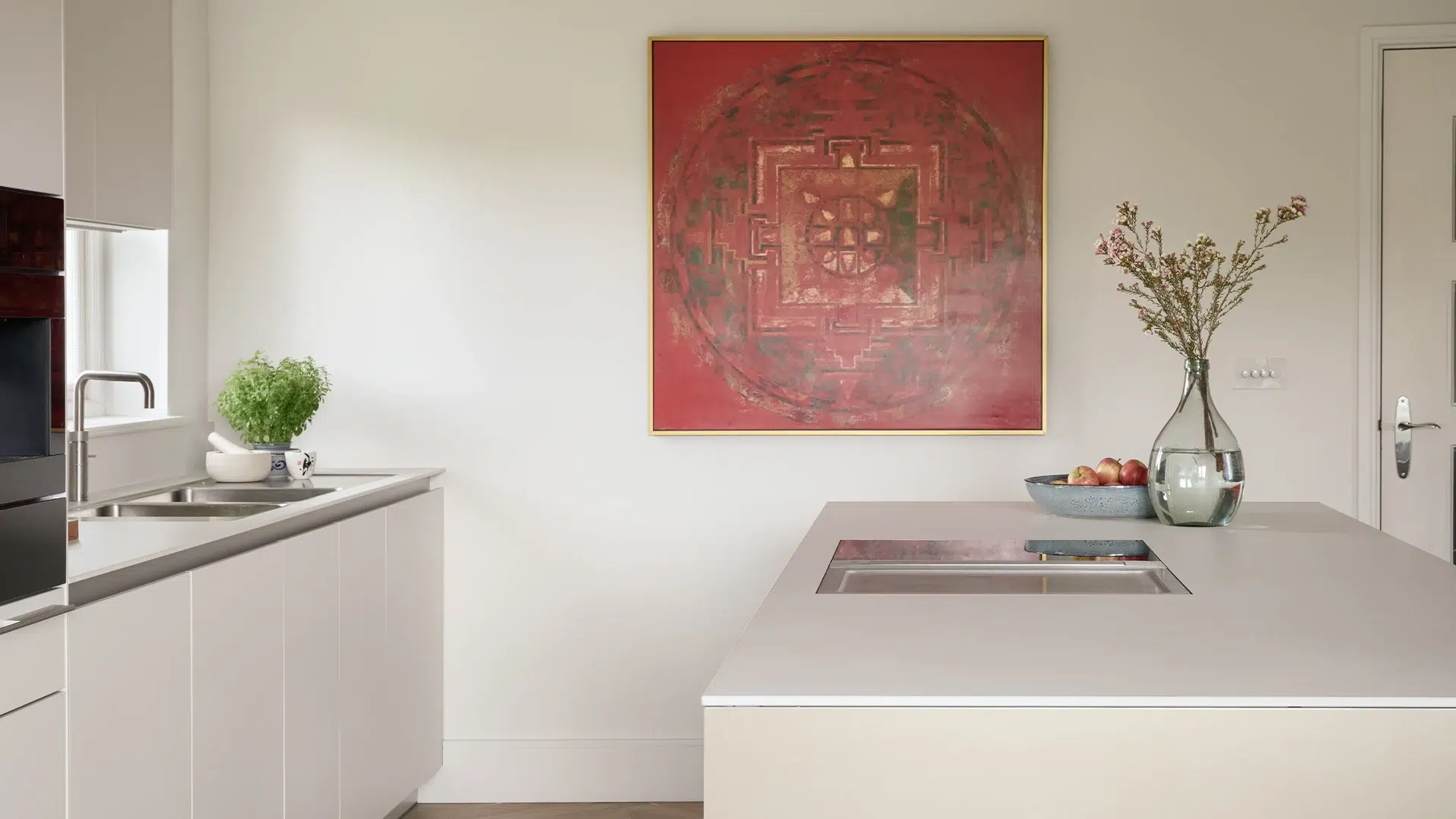 Luxury Kitchen In Sand Beige Gold 8