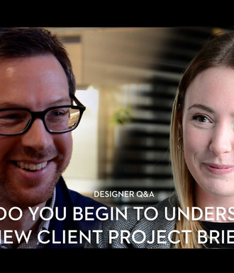 How do our Designers begin to understand a new client project brief?
