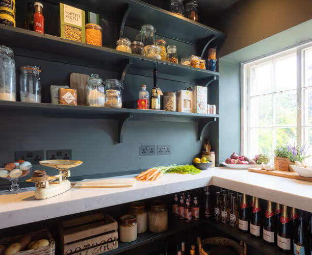 Craftsman's kitchen pantry