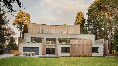 Property Exterior of Baufritz build McLean Quinlan Architect design