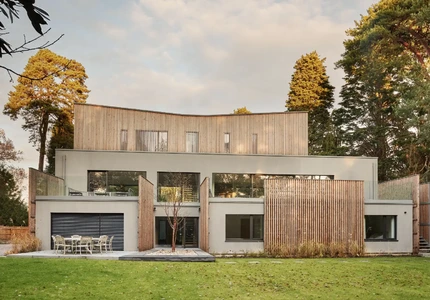 Property Exterior of Baufritz build McLean Quinlan Architect design