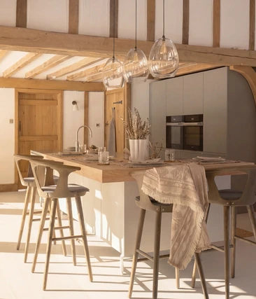Rustic Modern Barn Conversion Kitchen