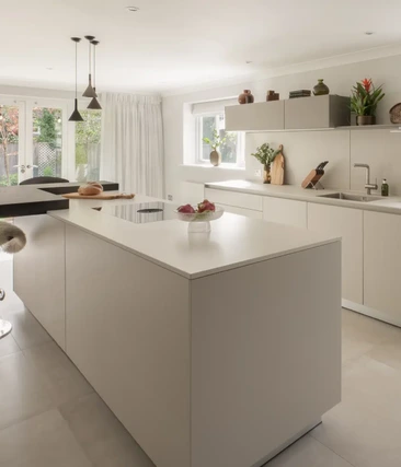 Modern bulthaup kitchen in North Wessex Downs