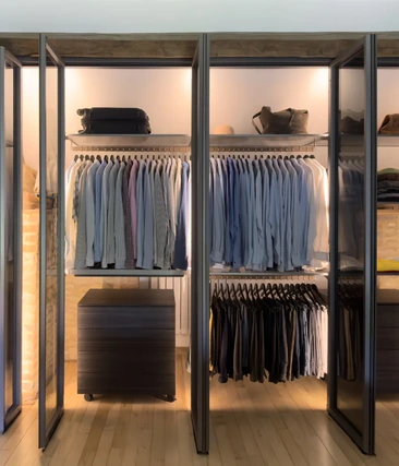 Rimadesio Wardrobe in Barn Conversion