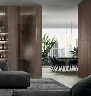 Sail Sliding Door Rimadesio lounge area