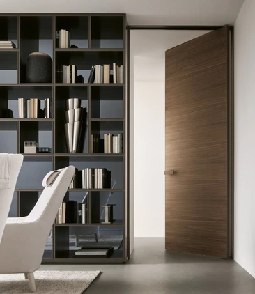 Aura swing door by Rimadesio