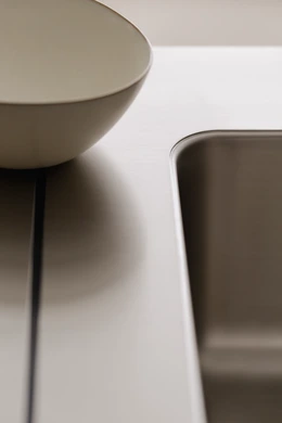 bulthaup b2 kitchen welded sink detail