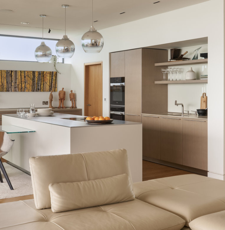 bulthaup b3 oak kitchen by the coast