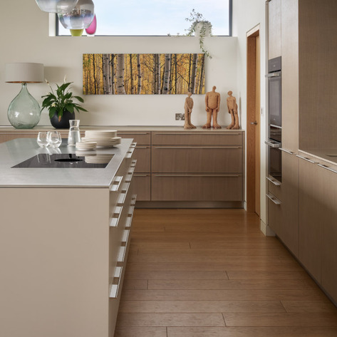 bulthaup b3 oak kitchen by the coast