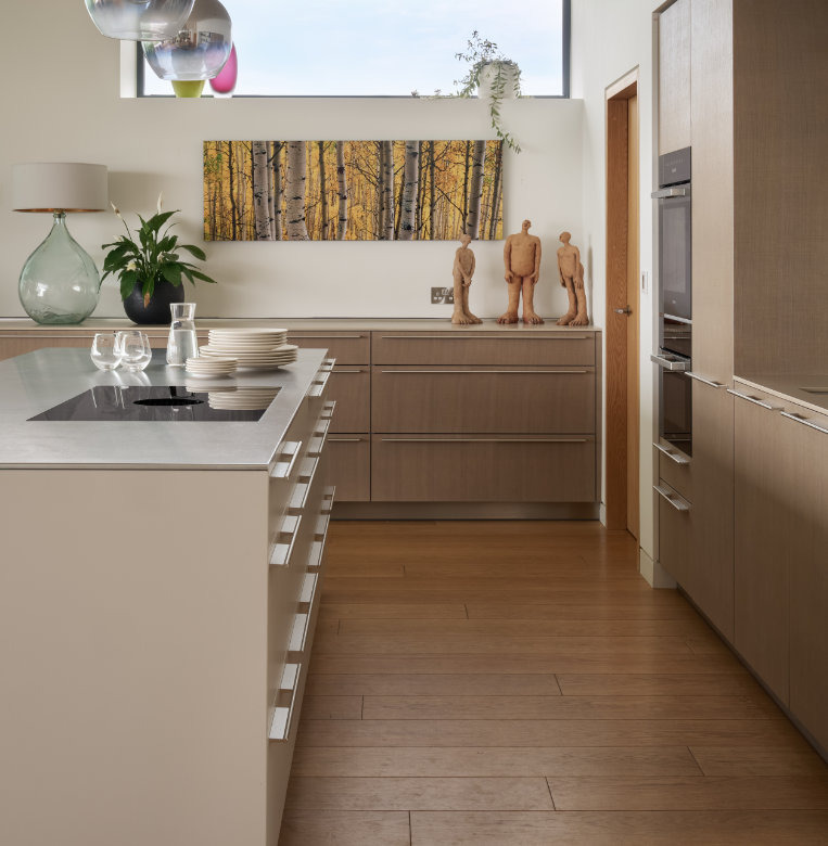 bulthaup b3 oak kitchen by the coast