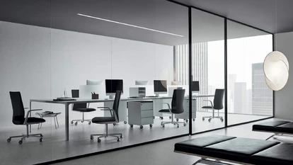 Flat Office System in corporate business space