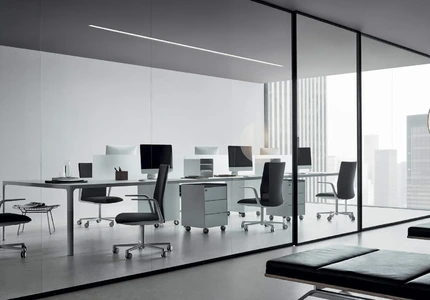 Flat Office System in corporate business space