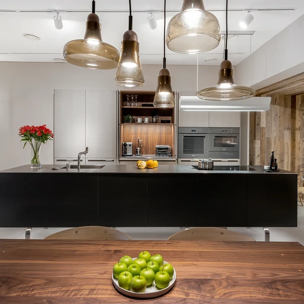 Steel And Anthracite Bulthaup Kitchen In Winchester Design Studio