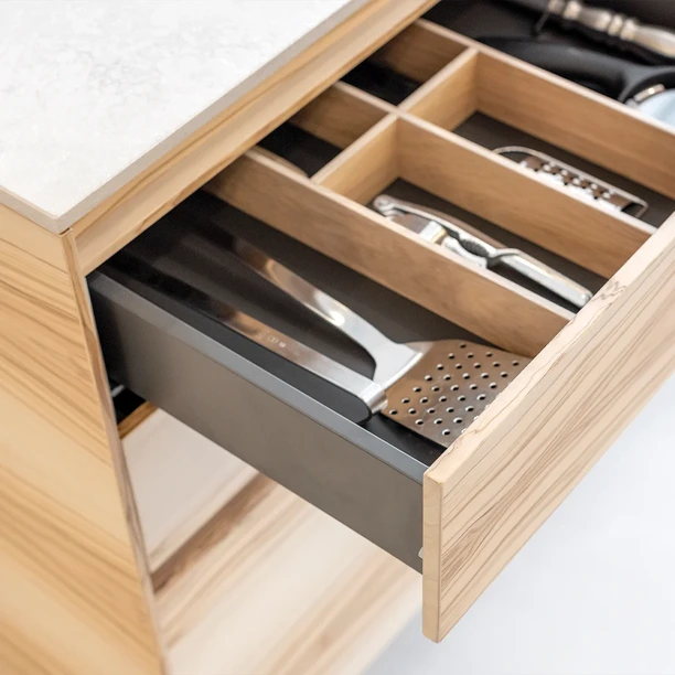 Kitchen Drawers Opening In Design Studio