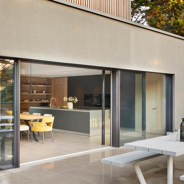 Baufritz And Bulthaup B 3 Kitchen Hampshire View In Patio