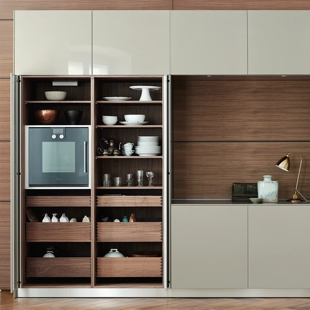 Bulthaup B 3 Kitchen Pocket Door