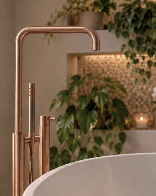 Carousel 1 Bath Tub Mixer Tap Close Up Vola