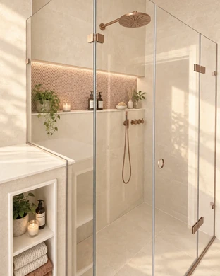 Carousel 3 Shower Area