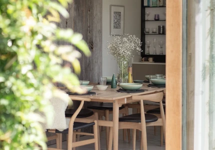 Narrow Kitchen Renovation With Garden Views 17