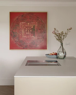 Luxury Kitchen In Sand Beige Gold 15