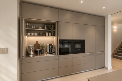 Bulthaup B 3 Backwall Pocket Door Storage