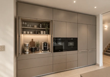 Bulthaup B 3 Backwall Pocket Door Storage