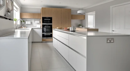 Bulthaup B 3 Gravel And Oak Kitchen Wide 3