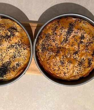 Spring Green Spanokopita (Vegetarian)