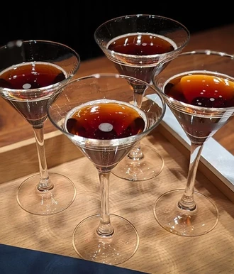 Black Forest Martini Cocktail